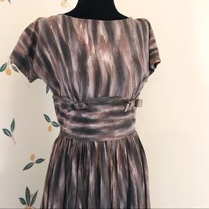 Vintage 40s/50s Vicky Vaughn Bow Dress